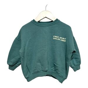 Zara Kids “Cool Team” Crewneck Sweater size 6-9 Months